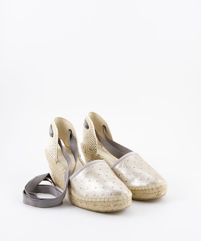 Alpargatas Cuña Negra Alpargatas Con Cuña TORRES 5018 Hechas En