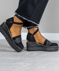 Alpargata con cuña Alma Negra.