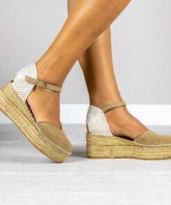 Alpargata con cuña Julia MushroomTM pulsera.