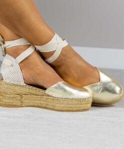 Alternative view of Alpargata con cuña Julia OroTM.