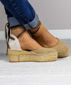 Alternative view of Alpargata con cuña Carla Mushroom New.