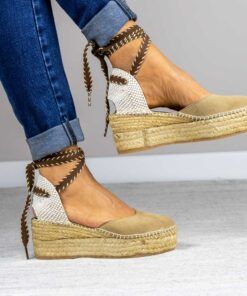 Alpargata con cuña Carla Mushroom New.