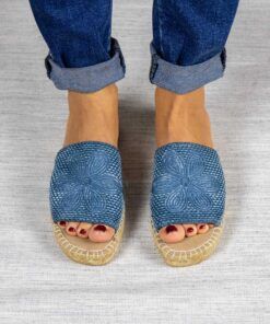 Alpargata plana Lucky Jeans.