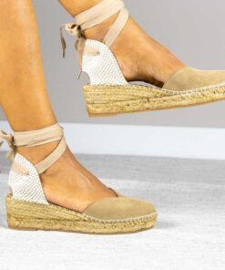 Alpargata con cuña Emma Mushroom.